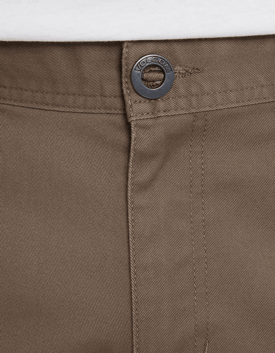 Volcom Frickin Modern Stretch Short 21" Khaki - Boardworx
