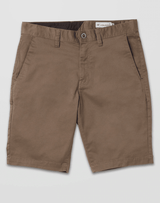 Volcom Frickin Modern Stretch Short 21" Khaki - Boardworx
