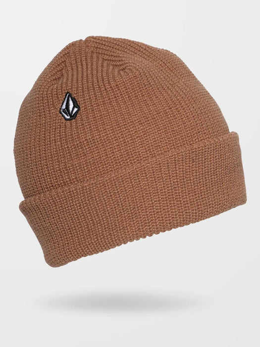 Volcom Full Stone Beanie Dark Brown - Boardworx