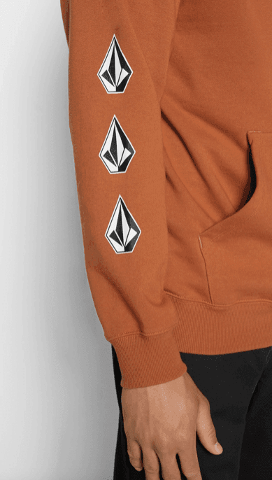 Volcom Iconic Stone Pullover Hoody Mocha - Boardworx