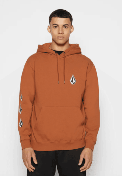 Volcom Iconic Stone Pullover Hoody Mocha - Boardworx