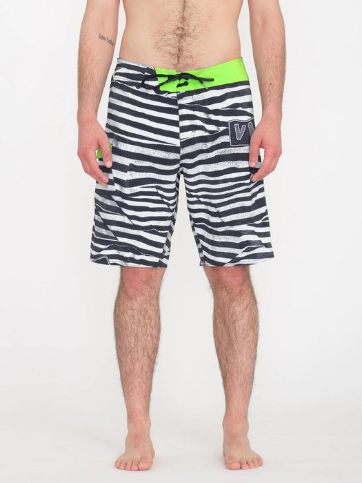 Volcom Lido Print Mod 20" Boardshort - Electric Green - Boardworx