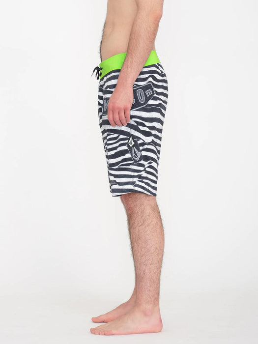 Volcom Lido Print Mod 20" Boardshort - Electric Green - Boardworx