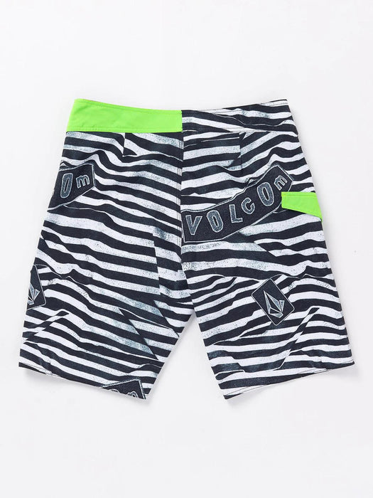 Volcom Lido Print Mod 20" Boardshort - Electric Green - Boardworx