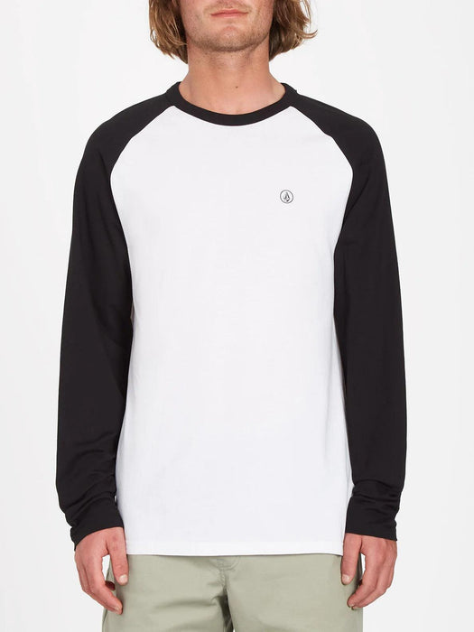 Volcom Pen Long Sleeve Tee Black/White - Boardworx