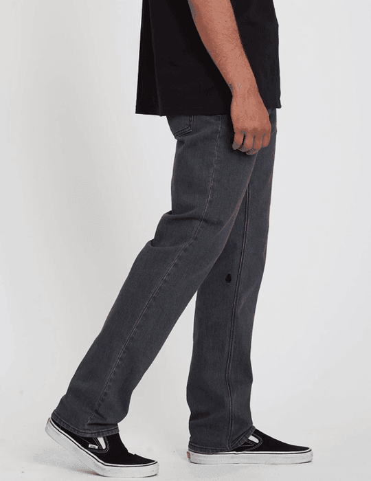 Volcom Solver Denim Jean Easy Enzyme Grey - Boardworx