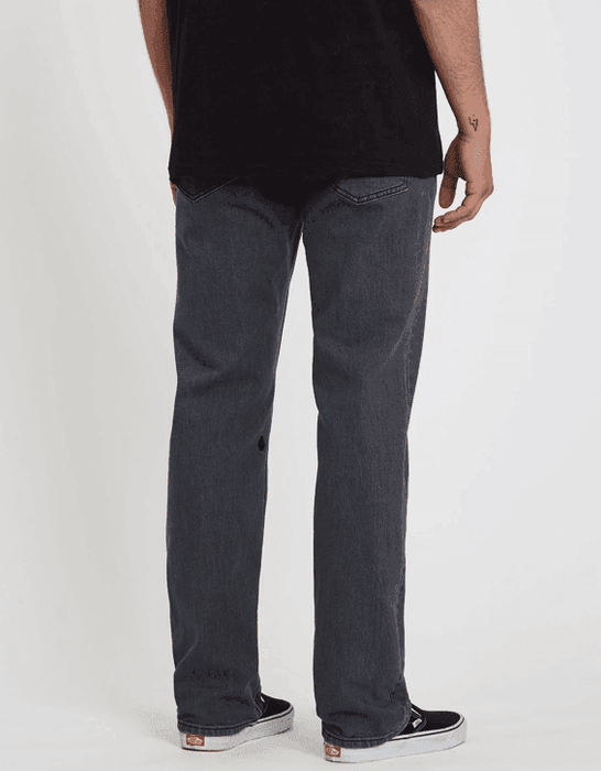 Volcom Solver Denim Jean Easy Enzyme Grey - Boardworx