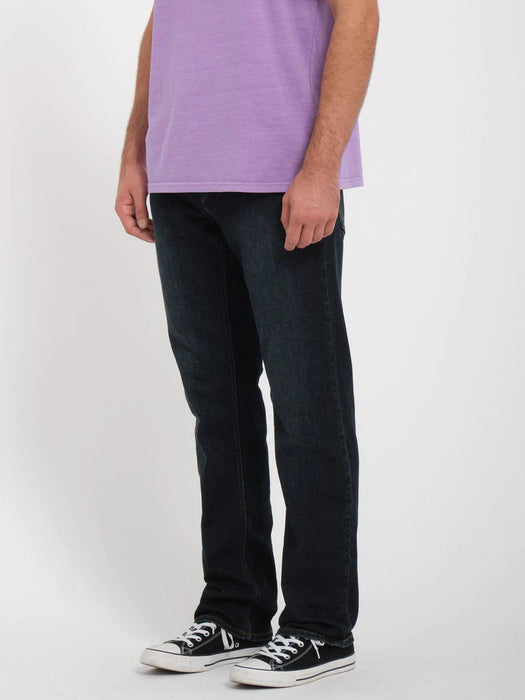 Volcom Solver Denim Jeans New Vintage Blue - Boardworx