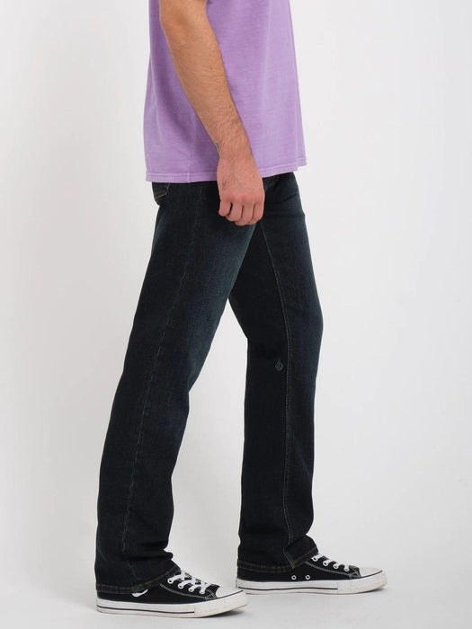 Volcom Solver Denim Jeans New Vintage Blue - Boardworx