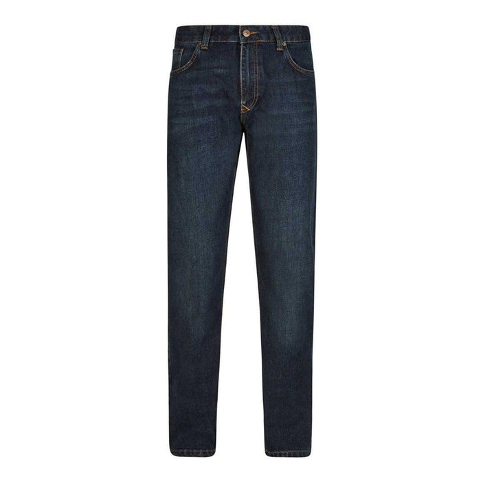 Weird Fish Matrix Classic Denim Jeans Dark Blue - Boardworx