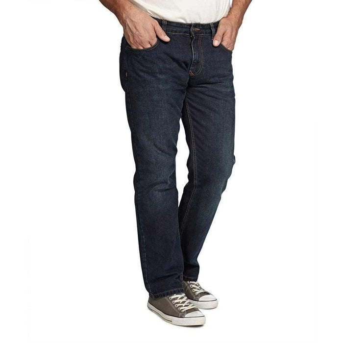 Weird Fish Matrix Classic Denim Jeans Dark Blue - Boardworx