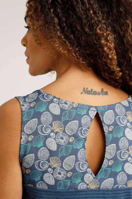 Weird Fish Nilly Eco Jersey Vest Ensign Blue - Boardworx