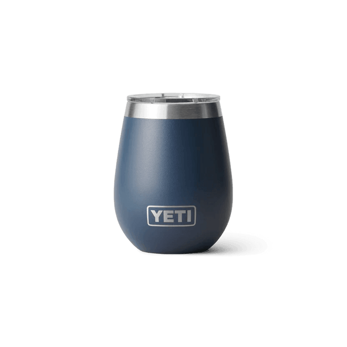 Yeti Rambler 10oz (296 ml) Wine Tumbler Including MagSlider Navy - Boardworx