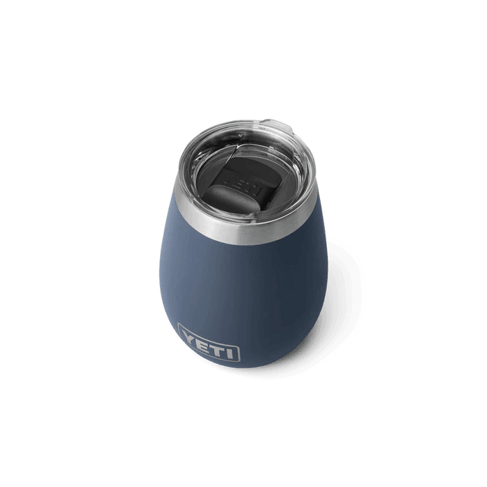 Yeti Rambler 10oz (296 ml) Wine Tumbler Including MagSlider Navy - Boardworx