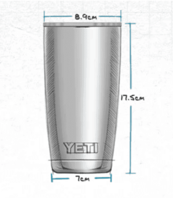Yeti Rambler 20oz Tumbler Mag Slider Lid - Boardworx