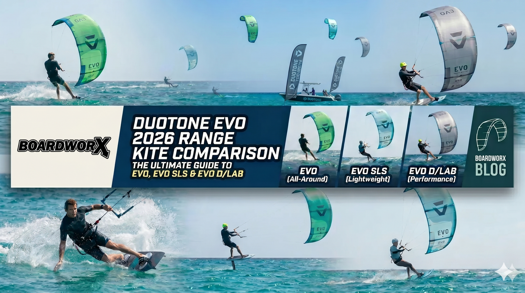 Duotone Evo vs Evo SLS vs Evo D/LAB 2026 – Which Kite Should You Choose in the UK?