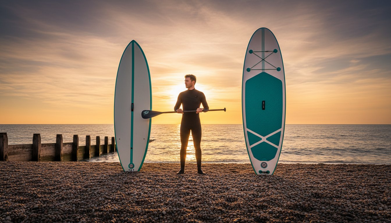 Inflatable Paddle Board vs Hard Board: The Ultimate 2026 Comparison for UK Waters