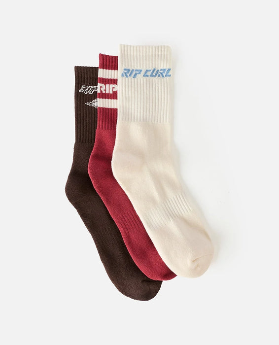 Rip Curl Icons Of Surf 3-Pack Socks