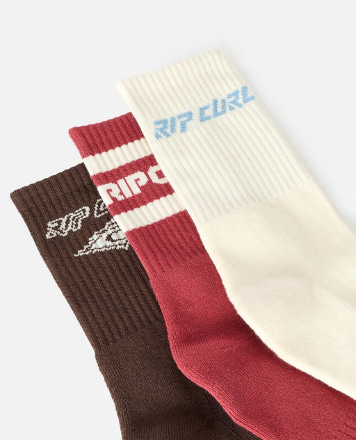 Rip Curl Icons Of Surf 3-Pack Socks, product photo