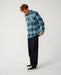 Rip Curl Count Flannel Shirt in Light Navy – product view 4