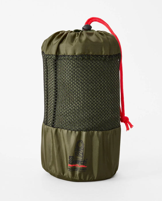 Rip Curl Search Packable Towel Deep Cactus