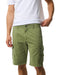 Rip Curl Classic Surf mid green cargo shorts with side pockets, worn by a male model
