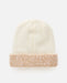 Rip Curl 2 Tone Reg Revo Beanie in Off White/Tan – product view 2