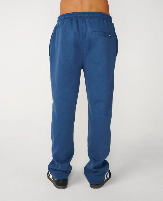 Rip Curl Staple Trackpant, Light Navy, back pocket detail