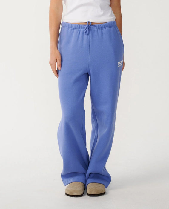 Rip Curl Surf Puff Wide Leg Trackpant Mid Blue