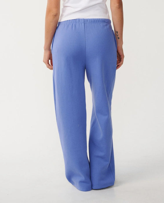 Rip Curl Surf Puff Wide Leg Trackpant Mid Blue