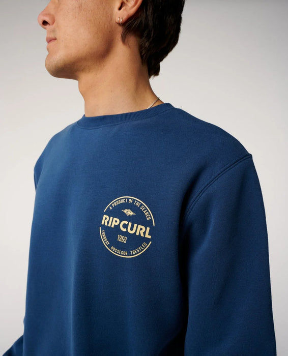 Rip Curl Staple Crew Light Navy