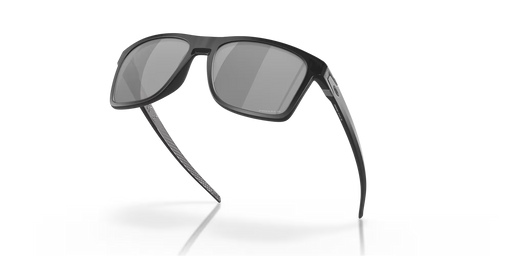 Oakley Leffingwell Matte Black Ink sunglasses, angled view