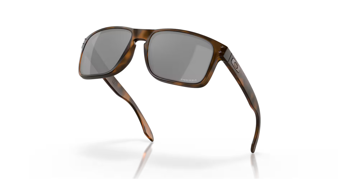 Oakley Holbrook Matte Brown Tortoise with Prizm Black lenses