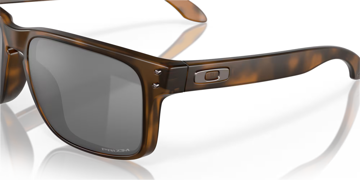 Oakley Holbrook Matte Brown Tortoise with Prizm Black lenses