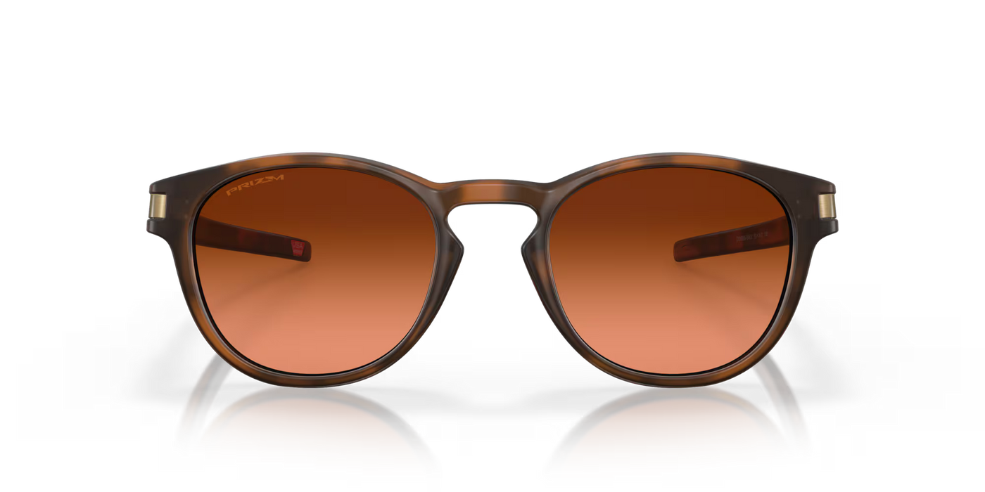 Oakley Latch Matte Brown Tortoise sunglasses, front view