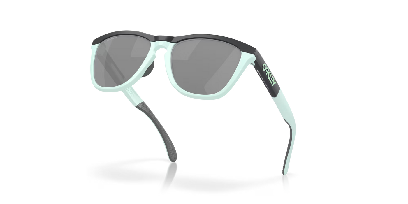 Oakley Frogskins™ Range Matte Carbon/Blue Milkshake with Prizm Black lenses