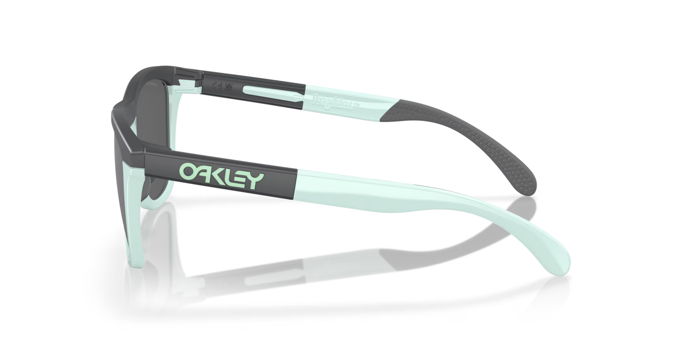 Oakley Frogskins™ Range Matte Carbon/Blue Milkshake with Prizm Black lenses