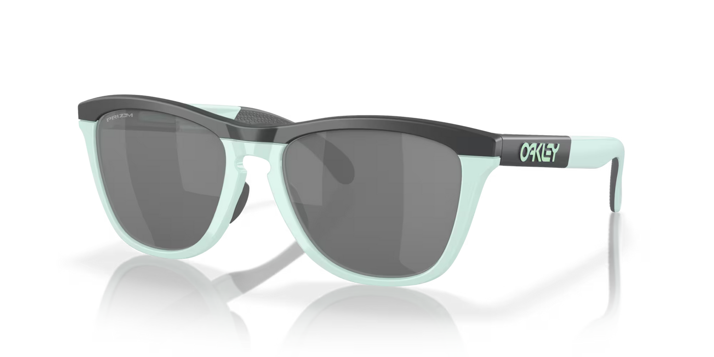 Oakley Frogskins™ Range Matte Carbon/Blue Milkshake with Prizm Black lenses
