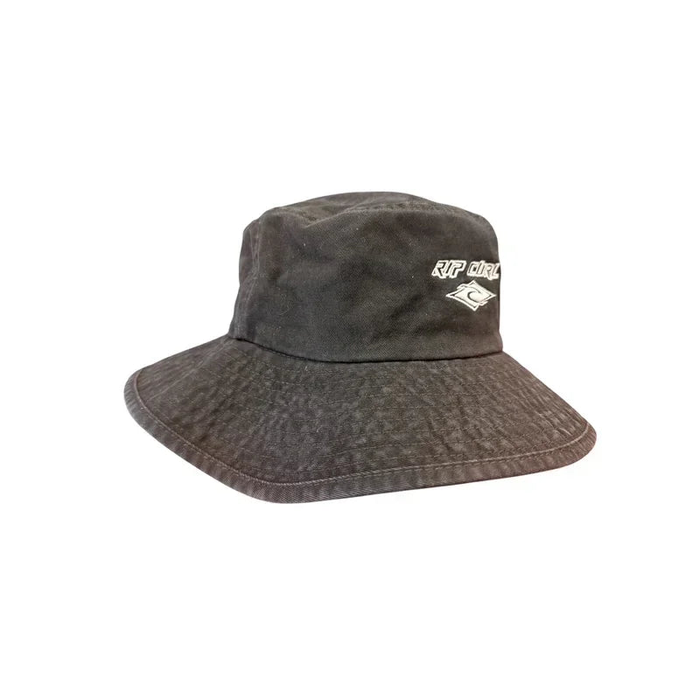 Rip Curl Ripcurl Premium Surf UPF Sun Hat – Natural White Logo Womens