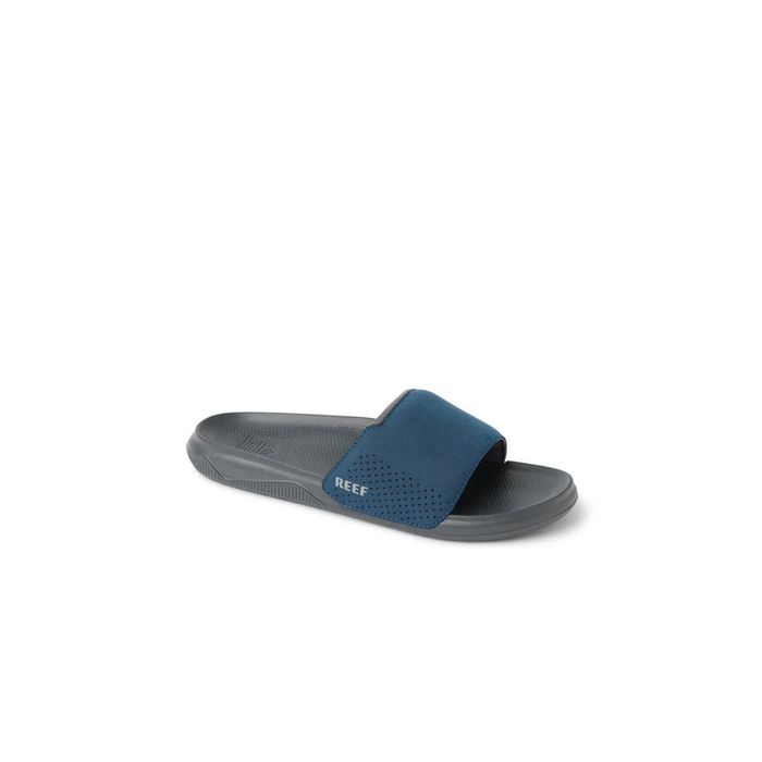 Reef Tailslide Grey Navy Sliders