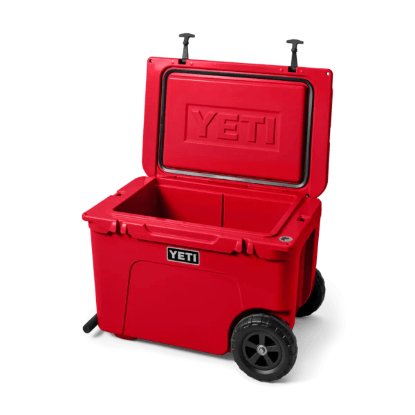 Yeti Tundra Haul Wheeled Cool Box Rescue Red