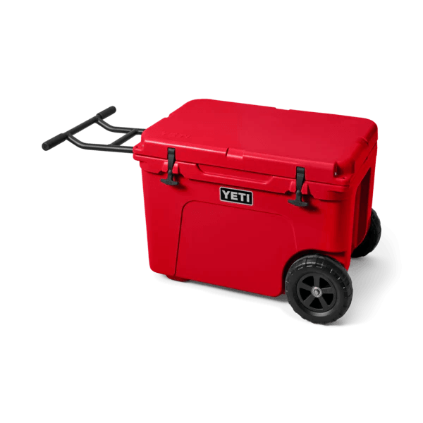 Yeti Tundra Haul Wheeled Cool Box Rescue Red