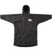 Northcore Beach Basha Pro 4 Season Changing Robe - Black, detail view