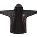 Northcore Beach Basha Pro 4 Season Changing Robe - Black, close up