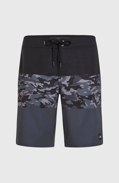 O'Neill Hyperfreak Heat Black Camo 21" Boardshorts