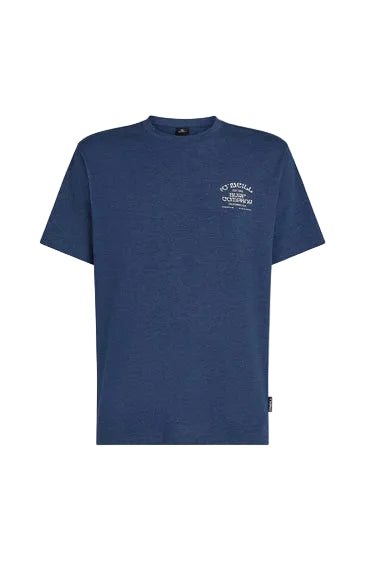 O'Neill Melange Chest Print Tee English Evening