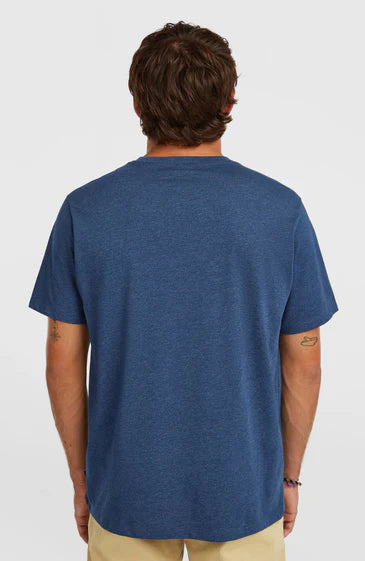 O'Neill Melange Chest Print Tee English Evening