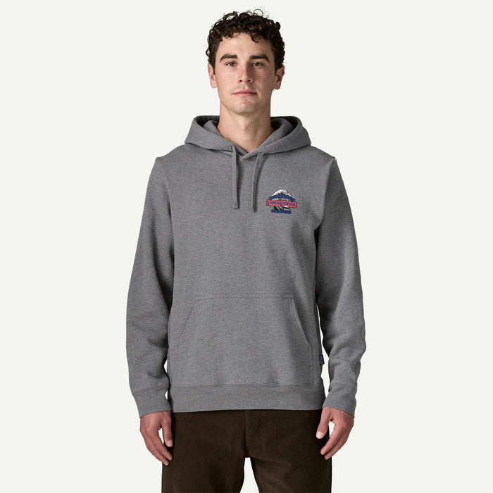 Patagonia Great Waves Uprisal Hoody Gravel Heather