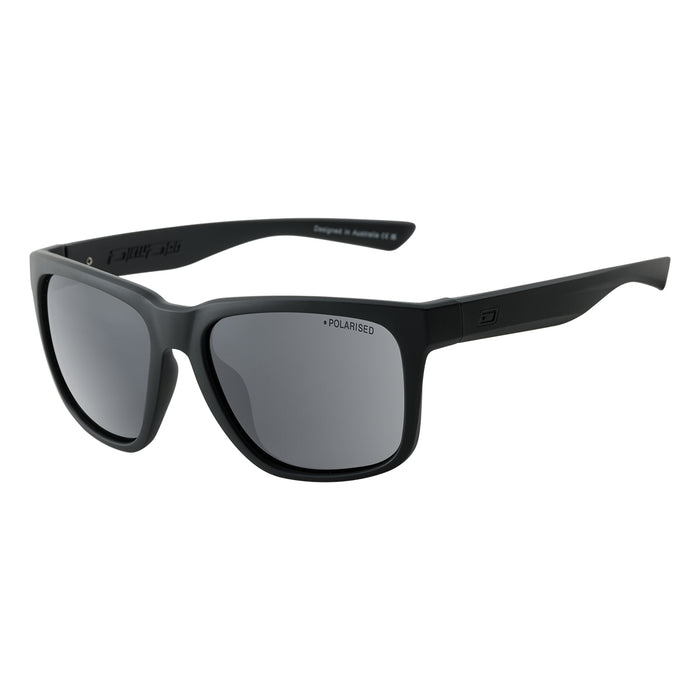 Dirty Dog Kooky Black Satin / Grey Polarised