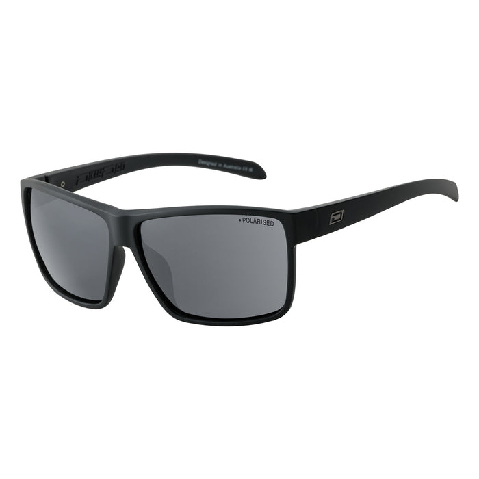Dirty Dog Rackateer Satin Black / Grey Polarised